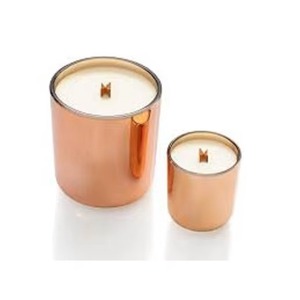 Exclusive Metal Rose Gold Candle Jar for Home Decoration Easter <b>Heat</b> Resistant & Eco Friendly - Product Image 1