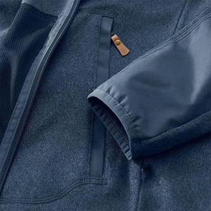 Sweat à capuche zippé pour homme 100% coton, anti-plis, hiver - Product Image 3