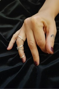 <b>Adjustable</b> Sterling <b>Silver</b> Plated <b>Ring</b> Swan Neck Splint <b>Ring</b> Arthritis & Finger Hyperextension Support <b>Ring</b> For Wholesale - Product Image 6