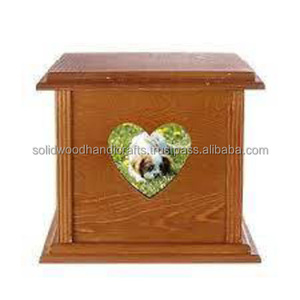 Urne en bois pour cendres d'animaux domestiques Urnes de crémation en bois pour cendres de chat et de chien Urnes souvenir à bas prix - Product Image 3