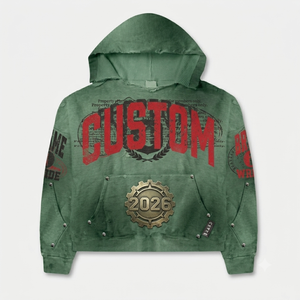 Wholesale Custom Hoodie Campus Hoodie French Terry Premium Cotton Fast Delivery Supply - Product Image 2