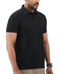 Custom Design Your <b>Own</b> Brand Polo Shirt Short Sleeve Men's Cotton Polyester Blend Dry Fit Men's Golf Polo Shirts - Product Image 3