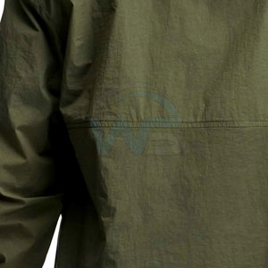 Veste coupe-vent pour homme à bas prix, streetwear, haute qualité, design personnalisé OEM, fabriquée au Pakistan. - Product Image 6