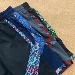 Shorts de basketball personnalisés au design rétro, en toile 100% polyester, couleur unie, décontractés, pour sports d'équipe, marque privée - Product Image 5