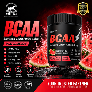 Concentré de protéines de lactosérum Elma Food 1KG Sans sucre ajouté 50 portions Formule de croissance musculaire BCAA Sans OGM Poudre de protéines pour adultes - Product Image 1