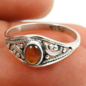 <b>Boho</b> Style 925 Sterling Silver <b>Ring</b> With Yellow Tourmaline Gemstone Handmade Silver <b>Ring</b> Jewelry Perfect Daily-wear <b>Ring</b> For Her - Product Image 3