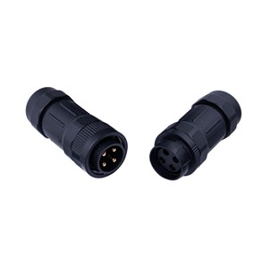 ขั้วต่อสัญญาณไฟฟ้าแบบวงกลมขนาด B ไซส์ 2A ถึง 10A แบบล็อคด้วยแรงกด IP67 - Product Image 3