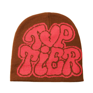 Wholesale Custom Made Digital Printing 100% Cotton Breathable <b>Waterproof</b> Unisex <b>Beanies</b> Caps High Quality Street Style Stock Bow - Product Image 5