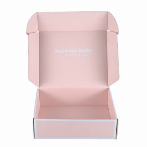 Caja de Envío Personalizada de Papel Kraft Rosa de Boxit.pk para Maquillaje, Cosméticos, Pelucas, Suscripciones y Embalaje de Regalos con Logotipo - Product Image 2