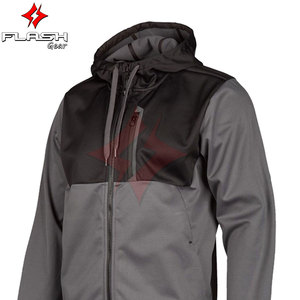 Pull-over unisexe en polaire respirant avec doublure en maille fixe et protection amovible pour l'hiver – 100 % polyester, armure protectrice - Product Image 3