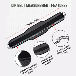Ceinture de soutien lombaire en cuir EVA avec logo personnalisé et chaîne pour la musculation, l'haltérophilie et l'entraînement de force - Product Image 3