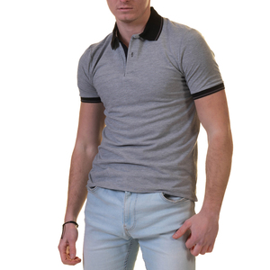 Men polo <b>shirt</b> cotton short sleeve <b>collared</b> <b>t</b>-<b>shirt</b> breathable summer wear slim fit stylish daily outfit smart casual clothing - Product Image 2