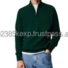 เสื้อสเวตเตอร์มีฮู้ดของผู้ชายเสื้อสวมหัวมีซิปครึ่งตัว - Product Image 5