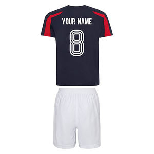 Ensembles de maillots de football par sublimation à manches courtes pour équipes professionnelles – Deux uniformes de football - Product Image 2