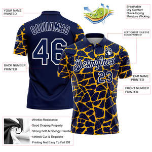 เสื้อโปโลกีฬาแบบขายส่งสั่งทำได้ ลายแตกแบบทันสมัย สำหรับทีมกีฬา ผู้ผลิตและจำหน่ายเสื้อ OEM - Product Image 3