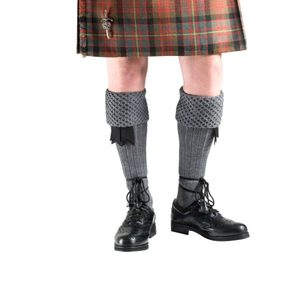 Calcetines Altos Premium Obexa para Kilt Escocés, Ideales para Vestimenta Tradicional y Desfiles - Product Image 1