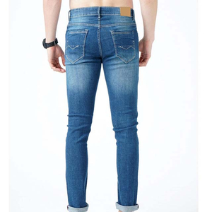 Pantalones Vaqueros para Hombre, Estilo Urbano, Corte Ajustado Vintage, Elásticos, con Diseño Bordado, Jeans Rectos para Hombre - Product Image 4