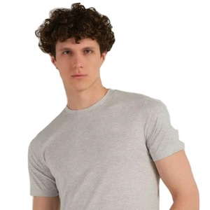 Camiseta extragrande de algodón pesado con logotipo personalizado impreso para hombre, Camiseta larga de talla grande de algodón 100% de alta calidad - Product Image 1