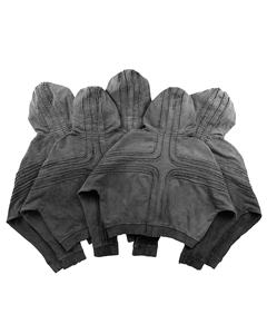 Vente en gros Sweat-shirt à capuche personnalisé pour hommes 100% coton avec épaules tombantes brodé pour impression bouffante solide hiver Casua - Product Image 3