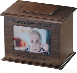 โกศไม้ทำมือสไตล์อเมริกันสำหรับเผาศพ โกศศพสำหรับผู้ใหญ่ชายหญิงแบบทันสมัย ขายส่ง - Product Image 3