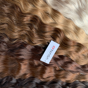 NASA Company Prix d'usine-Haute qualité 100% vraies extensions de cheveux humains donneur unique en vrac Style de vague naturelle - Product Image 4