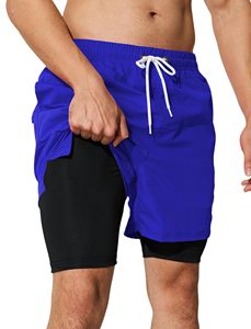 100% Cotton casual <b>Mid</b> Waist Drawstring Closure Men's Cargo Jogger Shorts Multi-pocket - Product Image 3