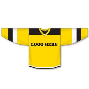 Maillot de hockey sur glace pour hommes de haute qualité, à séchage rapide, respirant, impression numérique en gros, personnalisation du nom de l'équipe, broderie - Product Image 3