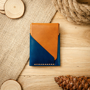 Custom Genuine Leather <b>Card</b> Holder RFID Blocking Slim Credit <b>Card</b> Pocket <b>Case</b> Portable Mini Wallet LCH-0210 - Product Image 5