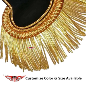 KEW - Epaulettes de Hombro Personalizables de Estilo Vintage con Bordado, Accesorios de Lujo Ecológicos para Uniformes y Disfraces - Product Image 2
