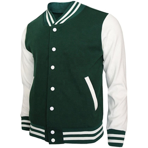 Chaqueta Varsity con Capucha y Cuello Alto, Personalizada con Logotipo, Material de Lana Gruesa en la Parte Delantera, Mangas Largas, Ropa de Invierno, Estilo Urbano - Product Image 5