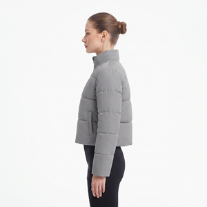 Chaqueta de Invierno para Mujer, Talla Grande, Acolchada, con Cierre, Ecológica, Transpirable, Holgada - Product Image 4