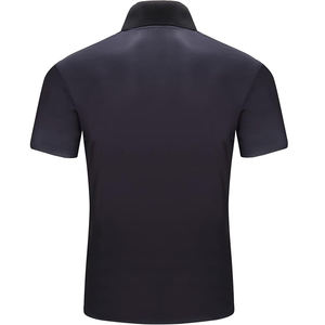 Camiseta Polo de Alta Calidad 100% Algodón para Hombre, Venta al por Mayor, Tallas Grandes, Transpirable, con Estampado Sólido, Estilo Casual - Product Image 3