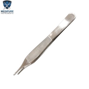 Pinzas Adson para Dientes y Sin Dientes, Pinzas Quirúrgicas de Acero Inoxidable, Pinzas para Tejidos con Punta de Precisión, Instrumentos Quirúrgicos Reutilizables - Product Image 6