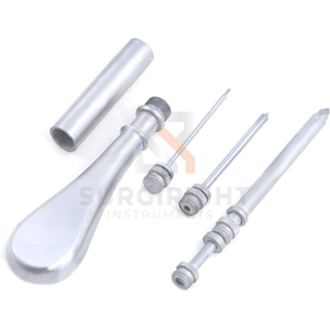 Ensemble de canules trocar abdominales en acier inoxydable, instrument vétérinaire pour le diagnostic des animaux de grande taille, équipement chirurgical, certifié CE - Product Image 6