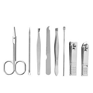 Stainless Steel Professional Durable Nail <b>Kit</b> with 10 in 1 Clipper Portable <b>Manicure</b> Set Case Classic Style for Adult - Product Image 2
