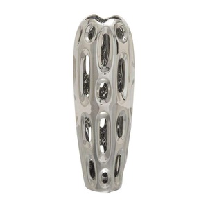 Contenedor Decorativo de Aluminio para Presentaciones Florales, Adorno Interior Elegante y Decoración Artística - Product Image 2