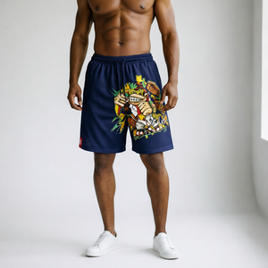 Pantalones Cortos Personalizados con Sublimación Multicolor, 100% Poliéster, Antiarrugas, de Secado Rápido, Ecológicos, Ligeros, 220GSM - Product Image 6