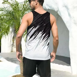 Camiseta Deportiva Personalizada con Logotipo, Transpirable, 100% Algodón, para Hombre, para Gimnasio y Running - Product Image 3