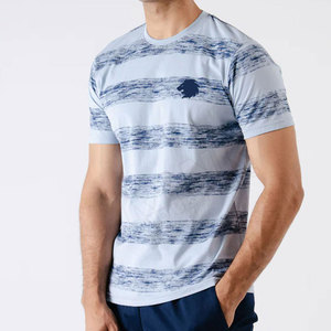 เสื้อยืดผู้ชายพรีเมียมแบรนด์ส่วนตัว ราคาถูก ผ้าฝ้าย 100% ทรงหลวม พิมพ์ลาย - Product Image 3