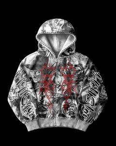 Sudadera con Capucha de Alta Calidad para Hombre, 100% Algodón, Transpirable, Ecológica, Lavada con Ácido, Forro Polar Grueso, Tendencia de Invierno - Product Image 2