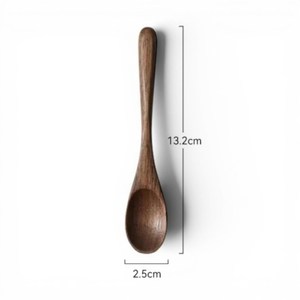 Cuillère de service en bois écologique, ustensiles de cuisine en bois naturel - Product Image 3