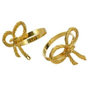 Cast Brass Leaf Napkin Ring <b>Gift</b> <b>Sets</b> Gold Color table Accessories Wedding Decoration Antique Luxury Napkin Rings <b>Cheap</b> Price - Product Image 3