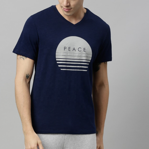 T-shirt graphique personnalisé pour homme en polyester/coton, imprimé sérigraphié, anti-boulochage, respirant, manches courtes, décontracté - Product Image 6