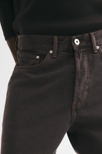 Hammer Loop Carpenter Wide Leg Eco-Friendly Ripped Heavyweight Denim <b>Jeans</b> for Men-Tough Cotton <b>Work</b> Pants - Product Image 5