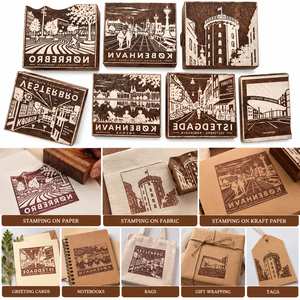 Carved <b>Wooden</b> <b>Printing</b> <b>Blocks</b> with Floral and Geometric Designs for Textile <b>Printing</b> Crafts and Wholesale Buyers from India - Product Image 4