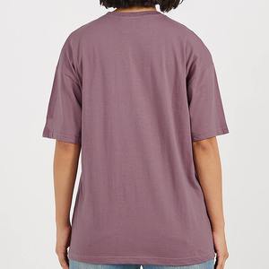 Fashion Casual Women's T-Shirt 100% Cotton Short Sleeve Plaid Crew Neck Quick Dry Summer Top 180 Grams - Product Image 3