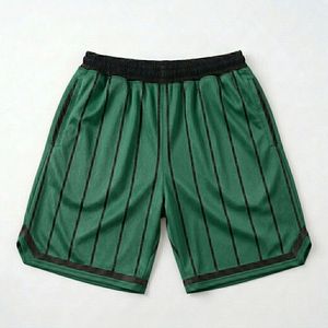 Regular Fit Athletic Mesh Shorts Breathable Sports Training Shorts with <b>Elastic</b> Waist and Quick Dry Fabric - Product Image 1