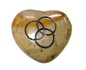 Corazón de Ágata Hecho a Mano con Tallado en Espiral, Imitación Antigua, Recuerdo para el Día de San Valentín, Regalo de Amor - Product Image 3