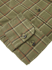 Chemise en flanelle pour homme, coupe confortable et chaude, idéale pour les activités de plein air, les voyages, le travail, la mode décontractée et le quotidien, à carreaux, manches longues. - Product Image 4