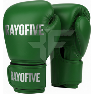 Guantes de Boxeo de Cuero Hechos a Medida, Profesionales, con Cierre de Gancho y Bucle, Alta Calidad, Venta al Por Mayor - Product Image 3